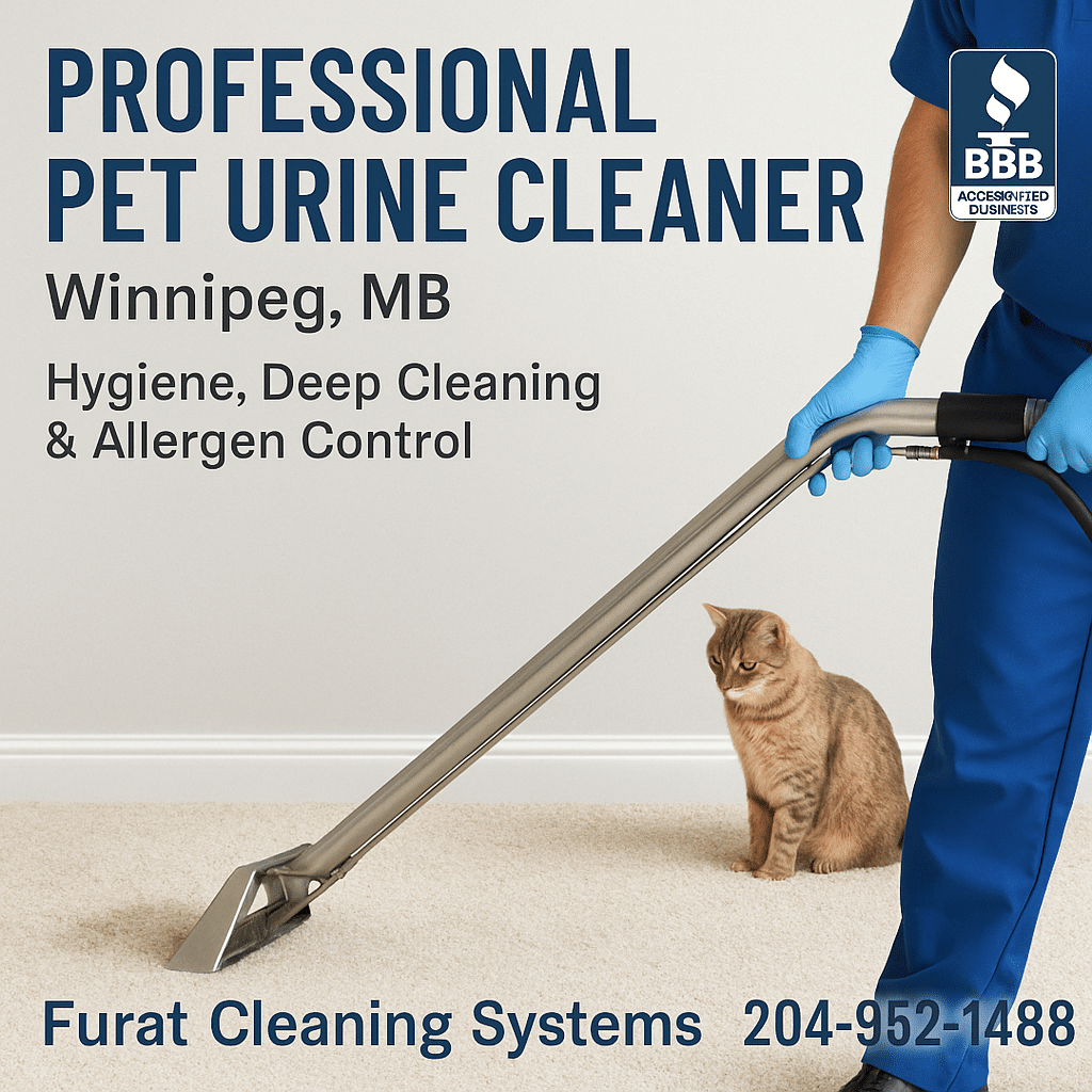 Professional Pet Urine Cleaning Winnipeg- Furat Cleaning Systems