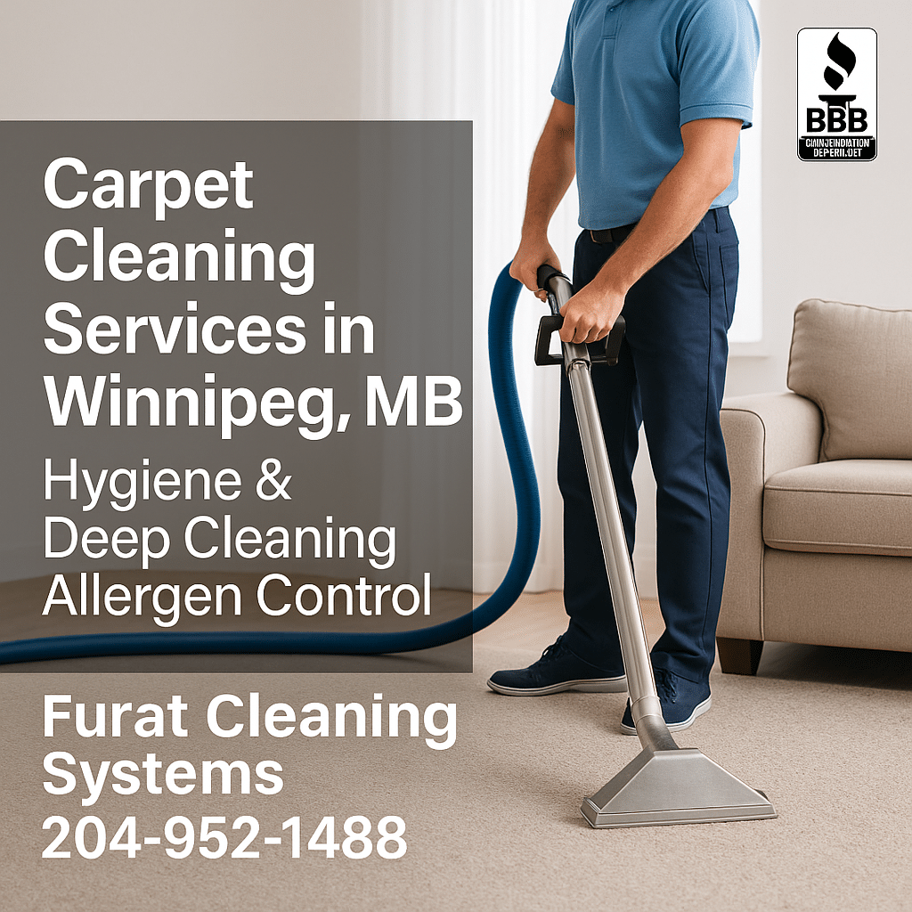 Carpet Cleaning Services in Winnipeg. MB