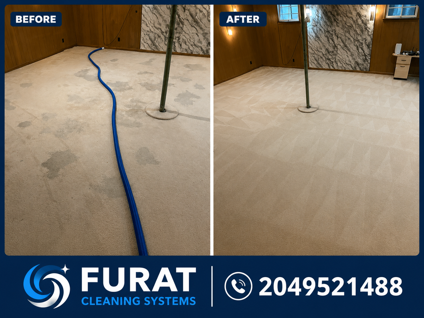 Deep Carpet Cleaning with pet Stains -Furat Cleaning Systems
